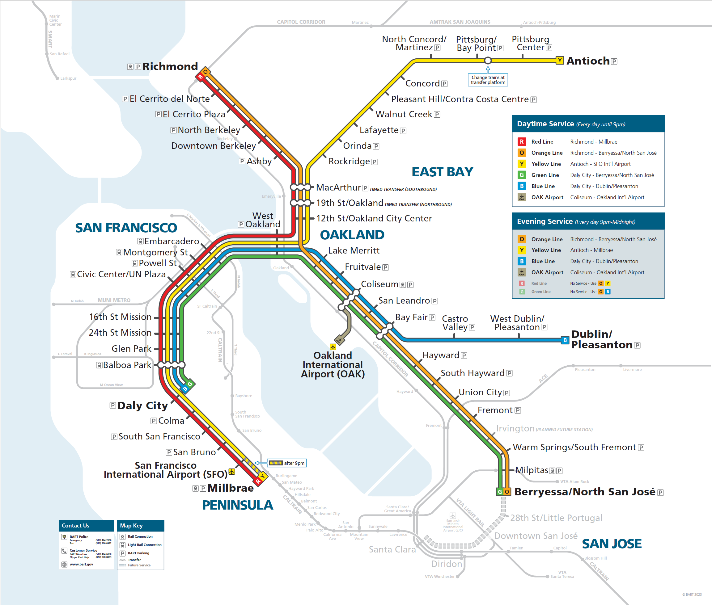 BART Map